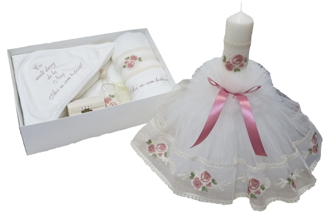  Trusou Botez Cu Lumanare Fata