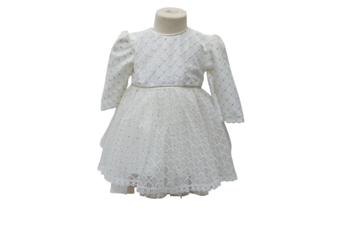  Rochie Alba Cu Palton Fete