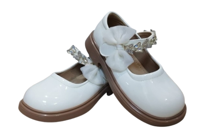  Pantofi Albi 28-33 Fete
