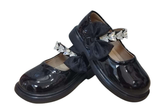  Pantofi Negrii 28-33 Fata