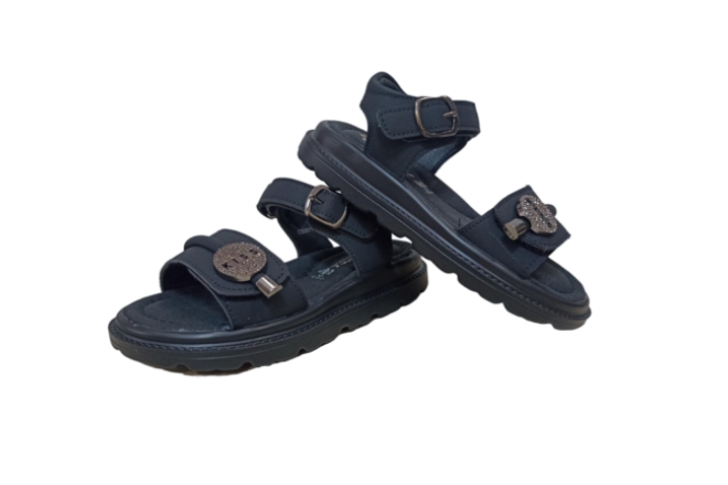  Sandale Negre 29-36 Fata