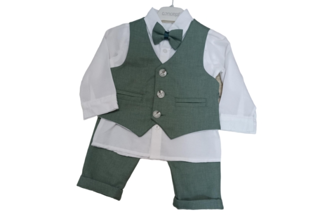  Costum Verde Baieti