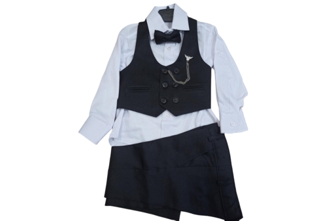  Costum Negru Baieti