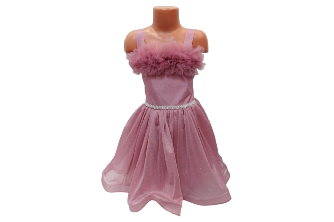  Rochie Roz-Pudra Fata