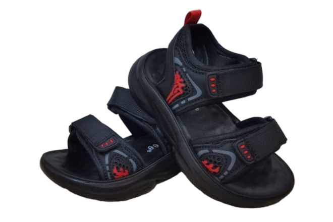  Sandale Negre Baiat