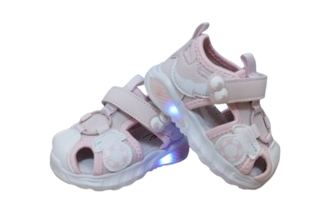  Sandale Roz Cu Led Fete