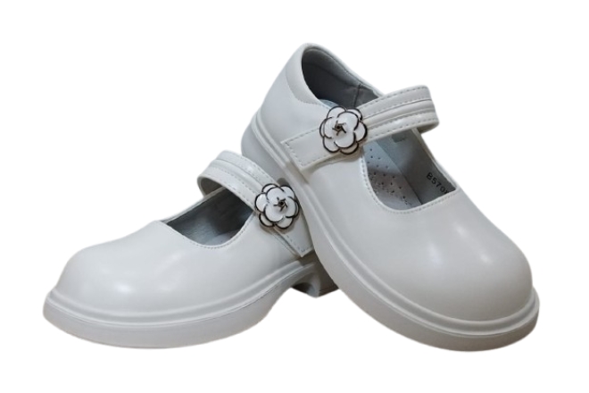  Pantofi Ivory Cu Floricica
