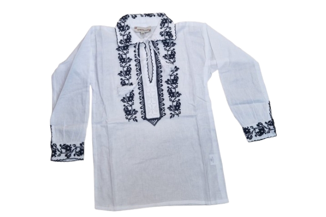  Ie Cu Broderie Neagra Copii