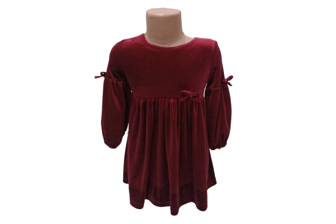  Rochie Rosie Catifea