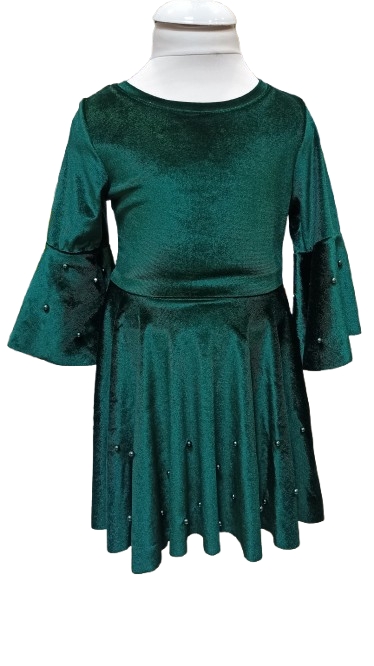 Rochie Verde Fata