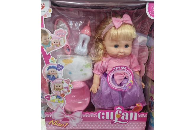  Set Papusa Cu Accesorii