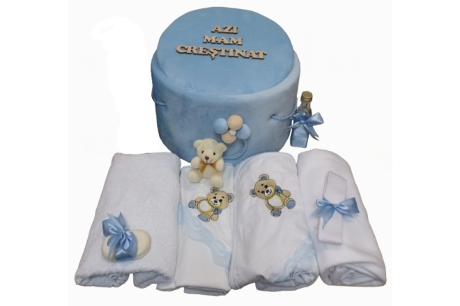  Trusou Botez Bleu Bebelusi