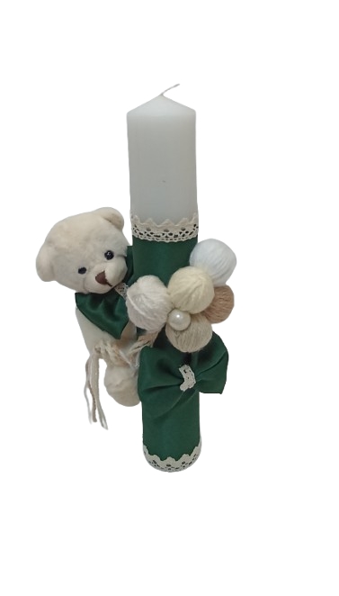  Lumanare Verde Botez