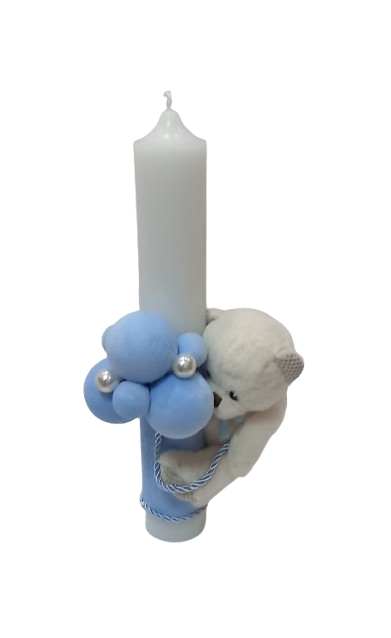  Lumanare Bleu Botez