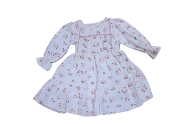  Rochie Alba Fetita