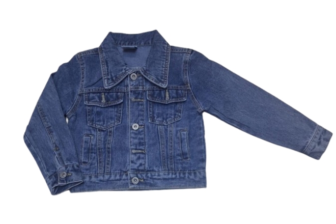  Geaca Denim Albastru