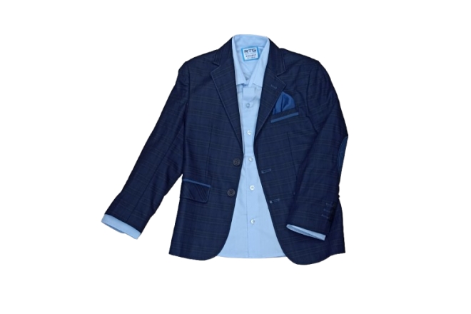  Sacou Bleumarin Elegant