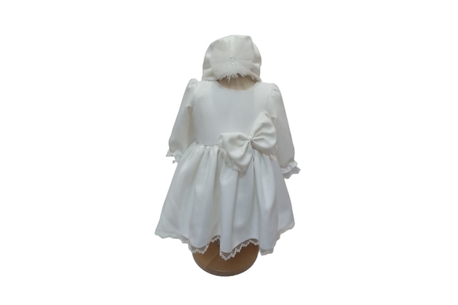  Rochie Alba Eleganta