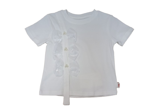  Tricou Alb Fata