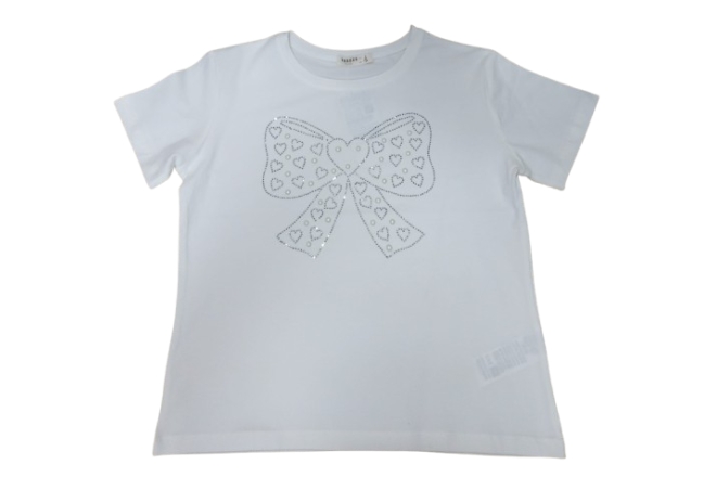  Tricou Modern Alb