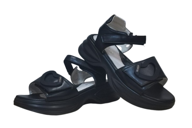  Sandale Negre Fata