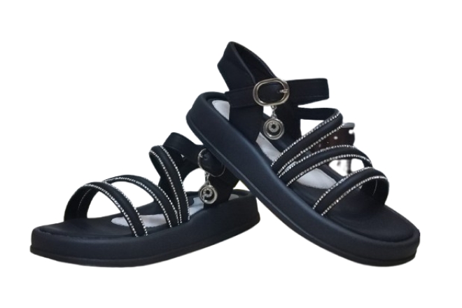  Sandale Negre Fete