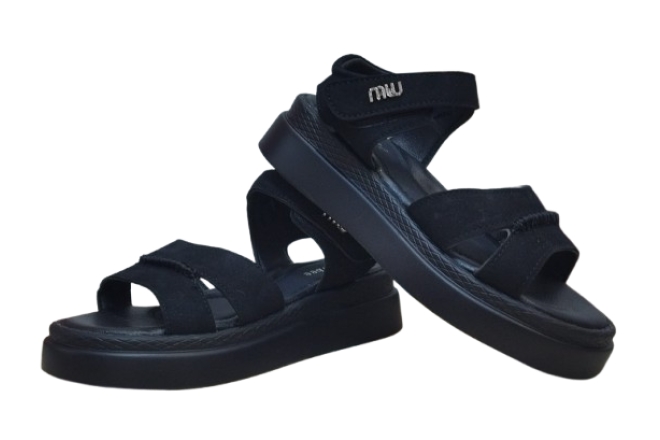  Sandale Negre Fata