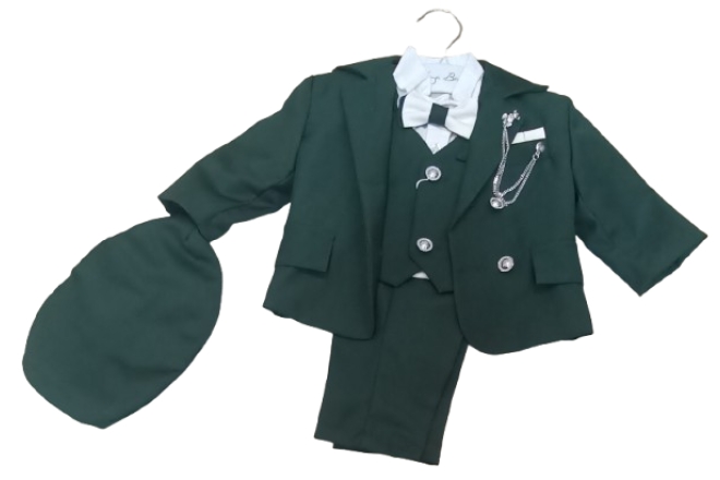  Costum Verde Baieti