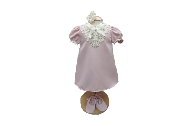  Rochie Roz-Pudra Fata