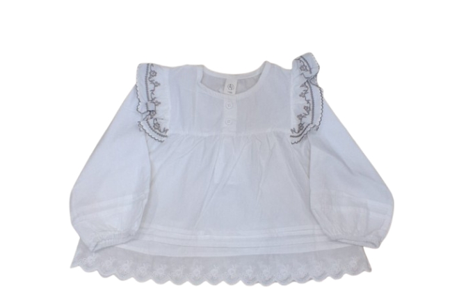  Bluza Alba Pentru Fetita