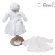 Rochie botez cu palton