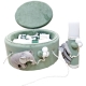 Trusou Verde Botez Cu Lumanare