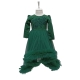 Rochie Verde Cu Trena Copii