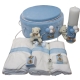 Trusou Botez Bleu Cu Lumanare