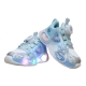 Adidasi Bleu Cu Led Fetite