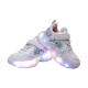 Adidasi Roz Cu Led Copii