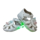 Sandale Albe Led Fata