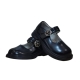 Pantofi Negri Cu Floricica