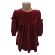 Rochie Rosie Catifea