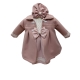 Rochie Roz-Pudra Cu Palton