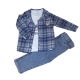 Compleu Trei Piese Denim