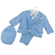 Costum Bleu Marimi 0-9 Luni