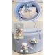Trusou Bleu Botez Cu Lumanare 