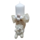 Lumanare De Botez Alba